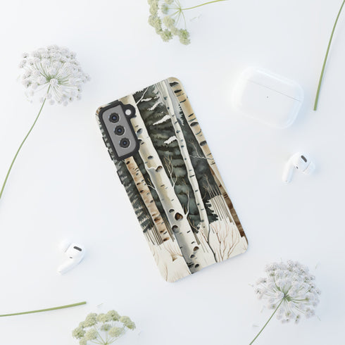 Winter Aspen Trunks - Impact Resistant Phone Case